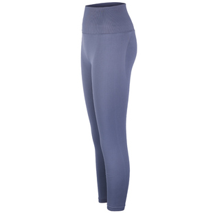 DCW修身款瑜伽裤女欧美蜜桃臀高腰健身裤普拉提训练运动紧身长裤