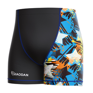 乔丹2025年新款男士泳衣男款保守平角游泳衣男款温泉游泳衣男款