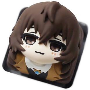 文豪野犬太宰治中原中也江户川个性键帽单个树脂机械键盘二次元