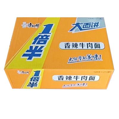 康师傅一倍半整箱包邮方便面香辣