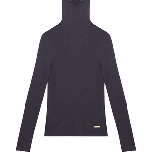 RSG郭培成衣品牌原创设计薄款羊绒高领高级感女士打底上衣