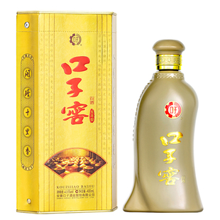 口子窖5年型40.8度/46度白酒2瓶 五年型安徽兼香型口粮酒 非礼盒