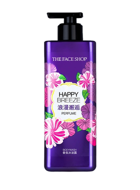 The face shop菲诗小铺浪漫邂逅香氛沐浴露舒缓肌肤滋润保湿正品