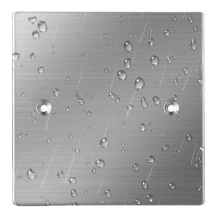 120型地插不锈钢盖板防水装饰盖板86空白面板遮丑盖地插保护盖罩