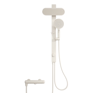 JOMOW全铜家用无顶喷花洒分体简约空气增压家用卫生间淋浴喷头