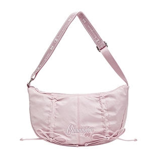 Champion冠军斜挎包女2025秋冬新款潮流休闲通勤背包单肩包月亮包