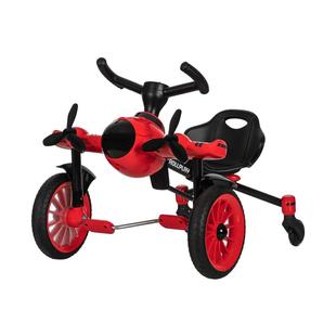 ROLLPLAY如雷儿童脚踏漂移车小飞机三轮车可折叠男女孩自行车山姆