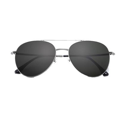 大视野纯钛飞行员偏光近视墨镜男