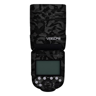 漫步驴适用于神牛V860Ⅲ闪光灯三代保护贴膜彩色无痕贴纸变色贴纸