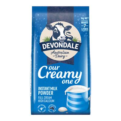 德运全脂奶粉青少年成人澳洲