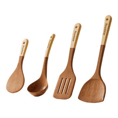 荣事达锅铲家用木铲不粘锅专用炒菜铲子木锅铲耐高温炒勺锅铲套装