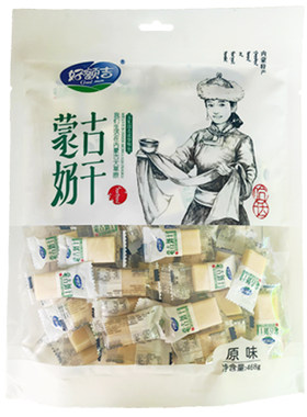 好额吉蒙古奶干原味酸奶味奶酪