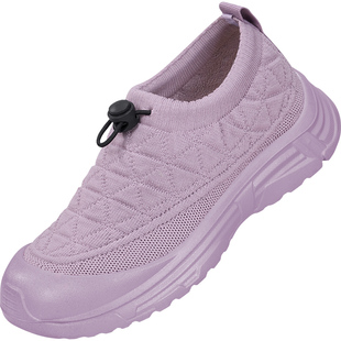 老北京布鞋女春季新款休闲鞋透气舒适一脚蹬软底防滑不累脚妈妈鞋