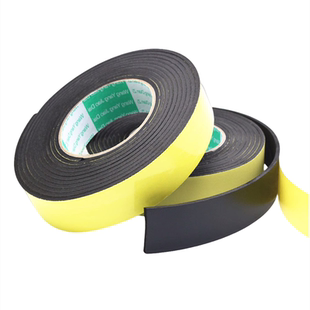 18650 21700 26650 32650锂电池组绝缘防震垫海棉垫单面带胶65mm