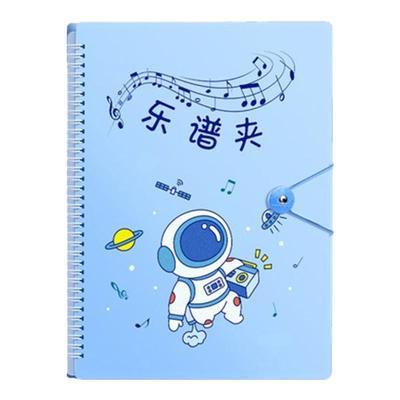 谱夹黑色乐谱A4谱活页文件夹
