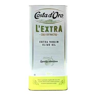 土耳其原装进口利文达特级初榨特级橄榄油5L西餐中餐商用食用油