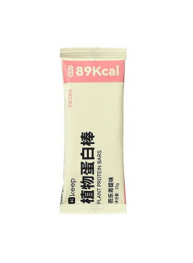 【U先试吃2支】Keep植物蛋白棒0添加蔗糖代餐饱腹能量棒营养饼干