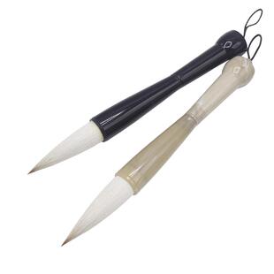 三羊笔庄如意京提狼羊兼毫对联提斗笔大毛笔抓笔楷书国画渲染专用