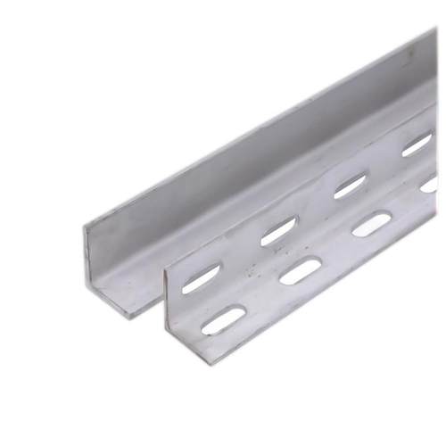 304不锈钢冲孔角钢 加厚万能角钢消防管道支架重型货架多功能角钢