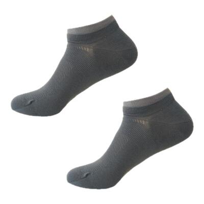 米吉诺拉无骨春夏季纯色运动吸汗透气纯棉短袜子男生双罗口网眼袜