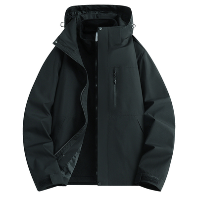 稻草人冲锋衣女2025新款秋冬三合一可拆卸防风防水户外登山服外套