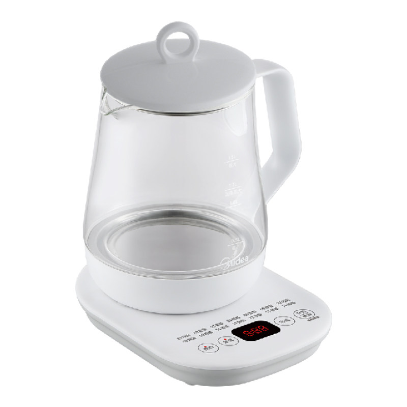 美的养生壶MK-Y12Q煮茶器1.5L家用多功能电水壶花茶壶
