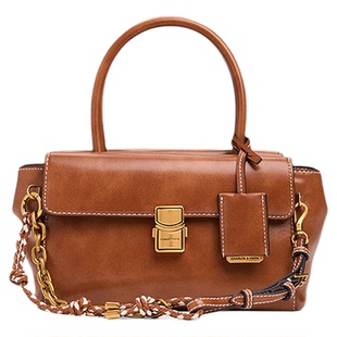 CHARLES&KEITH26春新品CK2-30671895学院风链条手提邮差包斜挎包