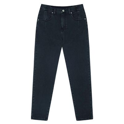 BLUE ERDOS弹力纯棉小脚牛仔裤女锥形裤B245M3012