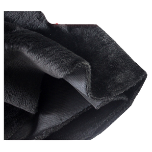 黑色毛绒布料手机柜台垫底布珠宝柜台布展示垫布加厚饰品垫背景布