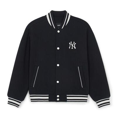 MLB官方 男女同款宽松时尚潮流暗纹老花夹克外套26春季新款JPM02