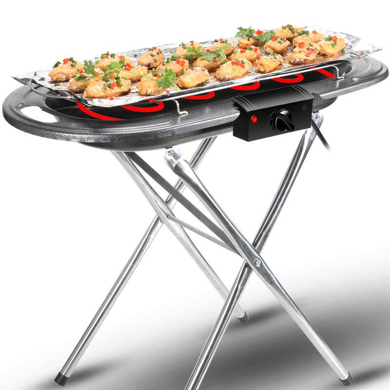 班克斯电烧烤炉商用电烤盘羊肉串电烤炉韩式家用无烟烤肉机烤架锅