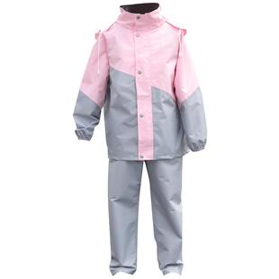 中大童雨衣雨裤分体套装男童女孩学生上学专用儿童自行车骑行雨披