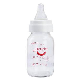 爱得利宽口径标准口径晶钻玻璃奶瓶可做内胆婴儿储奶瓶120/240mL