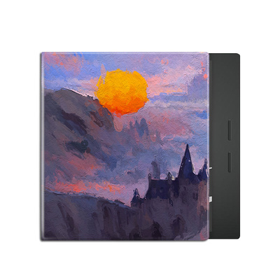 适用文石leaf5创意leaf3个性油画poke6s小白马5s阅读器tab8c磁吸Note电子书BOOX保护套Page电纸书x5s保护壳潮