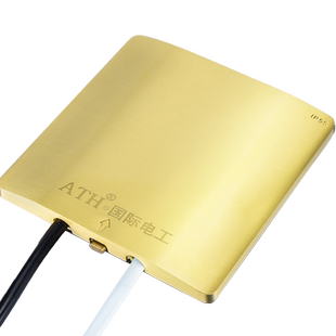 隐形地插插座面板全铜防水隐藏120型五孔客厅网络地板地面扦座