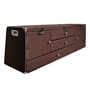 中大型suv汽车后备箱尾箱收纳箱储物箱整理箱密码车载储物盒