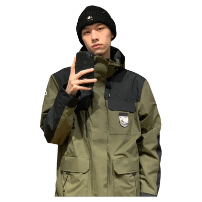 工装外套骆驼三合一加绒加厚冬季