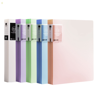 a4文件夹袋透明插页资料收纳册档案夹小学生学科试卷收纳袋可放书包办公用品活页夹产检孕检奖状收集册乐谱夹