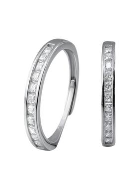 碎冰冰盔甲方形嘻哈潮流冷淡戒指