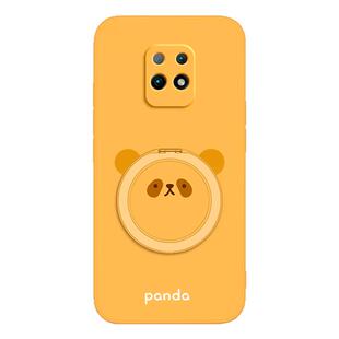 圆脸熊猫适用红米10X手机壳Redmi10XPro新款M2003J15SC小米套10x5g硅胶4g版带支架支点壳pro全包Redmix10防摔
