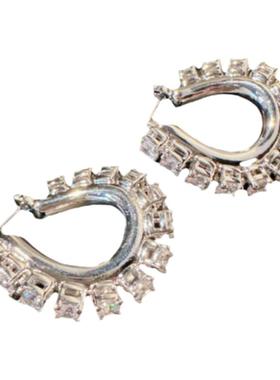 NVNVTHUI天然女时髦项链耳环