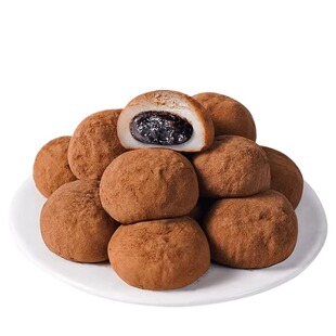 和风生巧福团巧克力大福爆浆面包雪媚娘糯叽叽零食网红糕点麻薯