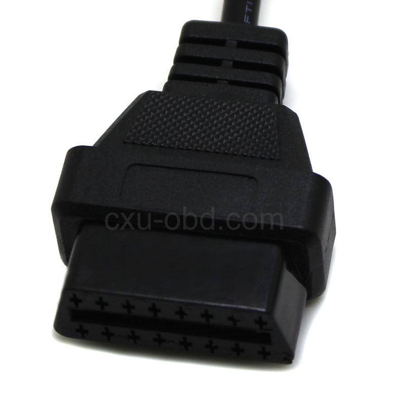 Iveco 38pin to OBD2 16pin 依维柯卡车诊断转接线