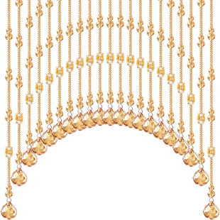水晶珠帘隔断帘串珠帘子客厅玄关卧室卫生间葫芦门帘吊饰新款挂帘