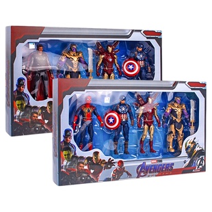 中动复仇者联盟漫威全套可动人偶手办模型钢铁侠玩具男孩生日礼物