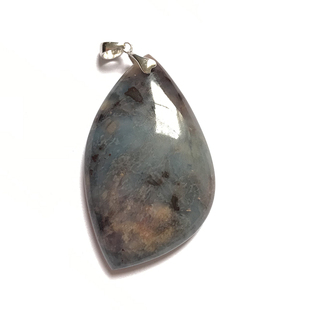 天然舒俱来吊坠苏纪石 配送银扣和项绳