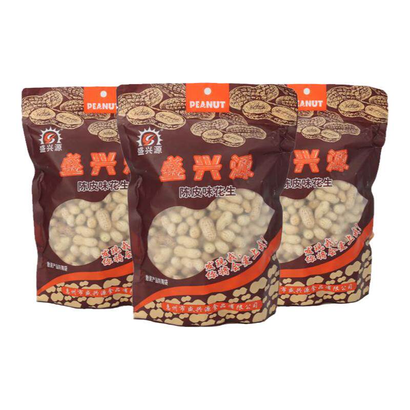 盛兴源花生陈皮味核桃味蒜香味散装炒货零嘴KTV斤酒店休闲食品