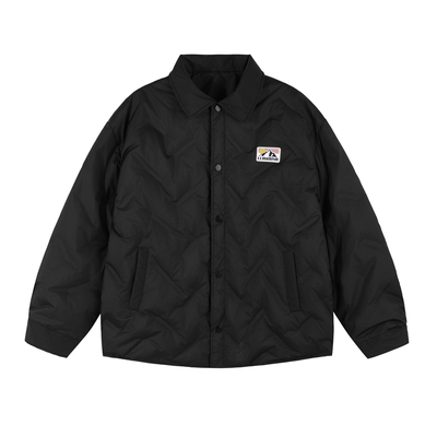 轻薄冬季羽绒服lemanism翻领