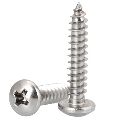 304不锈钢十字圆头自攻螺丝