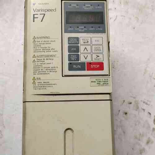 议价安川F7系列变频器 5.5KW 380V CIMR-F7B4